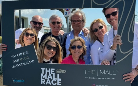 Entusiasmo, motori e allegria con il Gruppo Gts&Firends alla The Mall Race