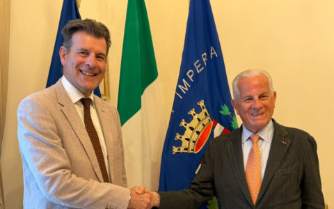 A Imperia incontro con Roberto Balzaretti, ambasciatore della Svizzera