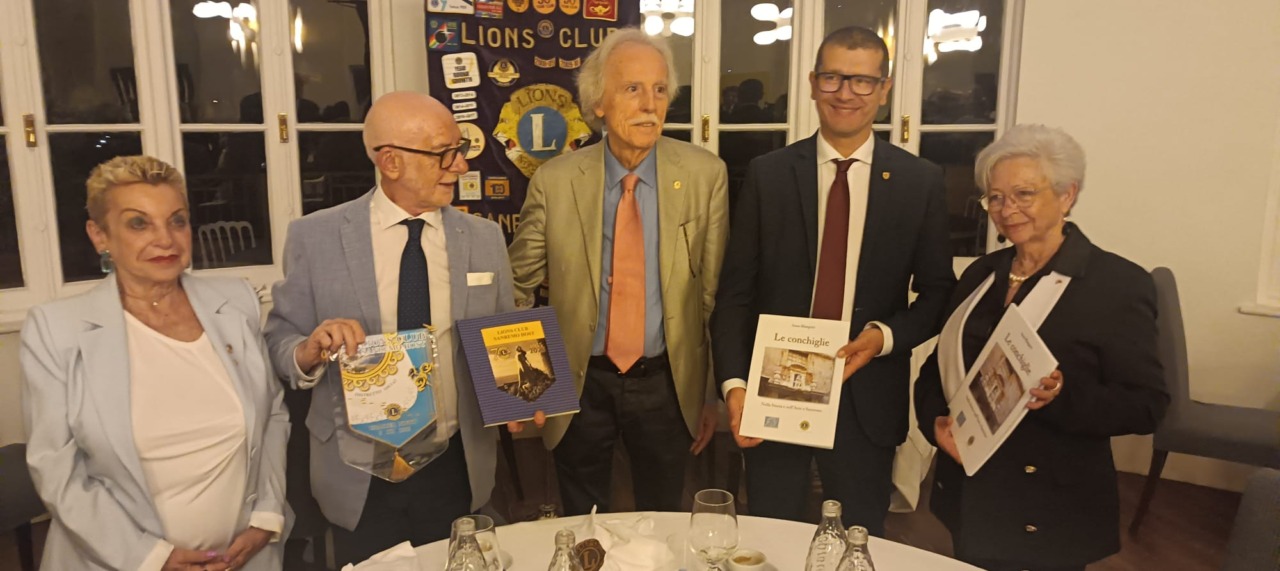 Il chirurgo vascolare Claudio Novali ospite dell’ultimo convivio del Lions Club Sanremo Host