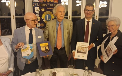 Il chirurgo vascolare Claudio Novali ospite dell’ultimo convivio del Lions Club Sanremo Host