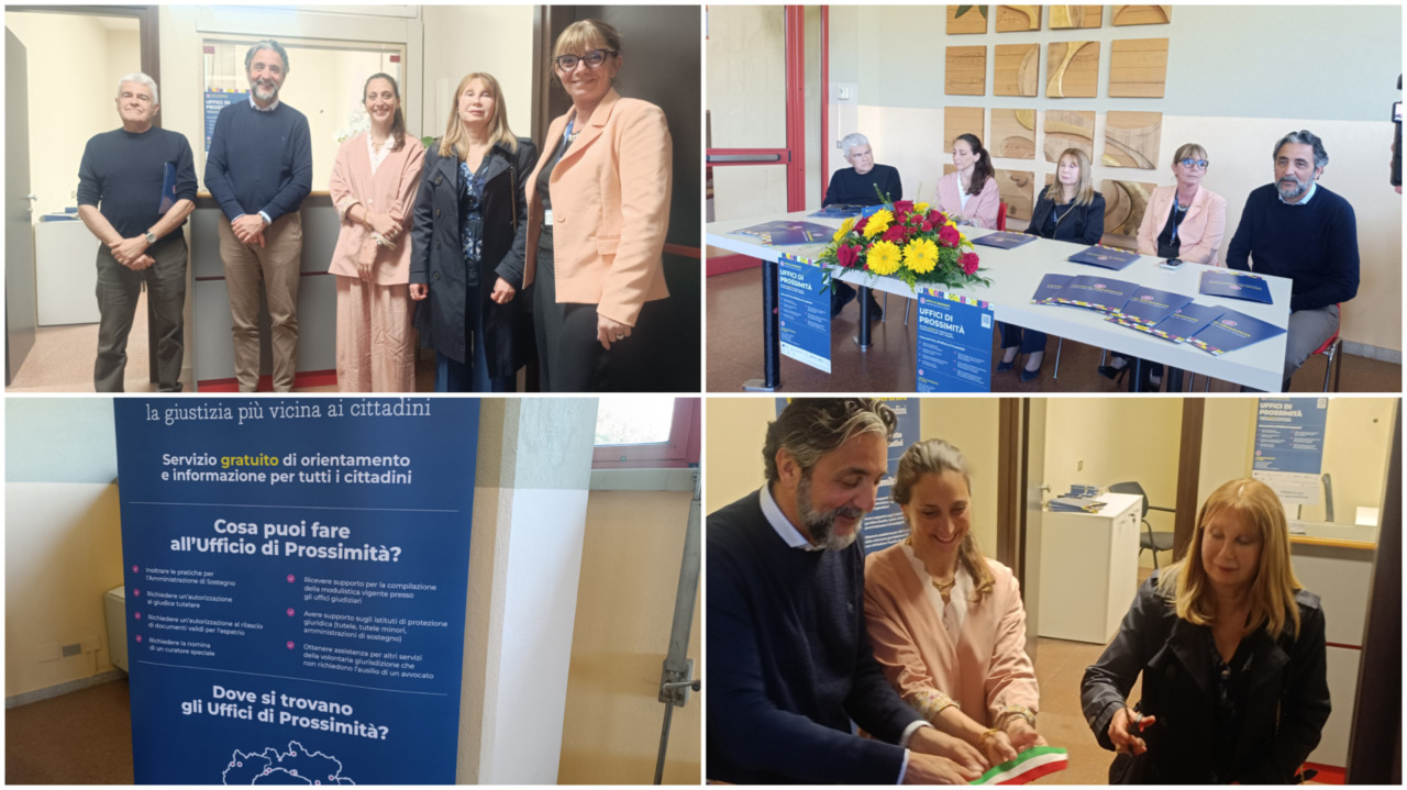 Inaugurato l’ufficio di prossimità di Taggia. Il Tribunale “sotto casa”