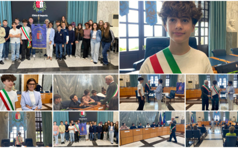 Stefano Marvaldi sindaco dei Ragazzi e delle Ragazze di Imperia