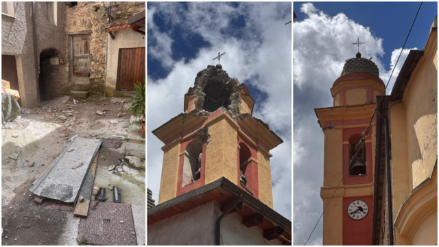 Il campanile di Corte sventrato era senza parafulmine. Diversi i danni alla chiesa e alle abitazioni