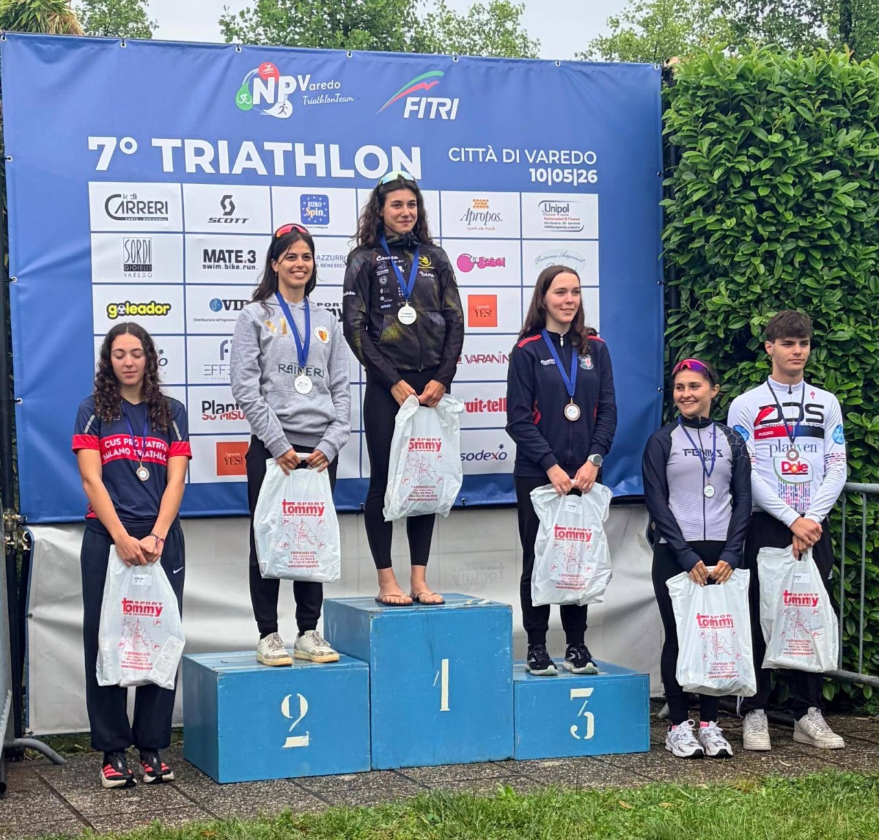 Triathlon – Doppia medaglia per Rari Nantes Imperia Olio Raineri