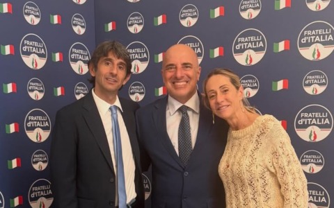 Berrino in via della Scrofa nella sede nazionale di FdI. “A breve visita sul territorio”