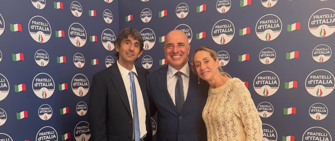 Berrino in via della Scrofa nella sede nazionale di FdI. “A breve visita sul territorio”