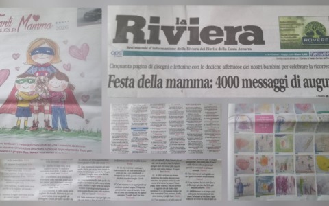 Festa della mamma: su La Riviera 4000 messaggi di auguri dai vostri bimbi
