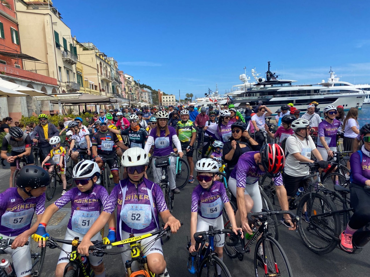 Imperia in Bicicletta: in 220 in sella per le vie della città