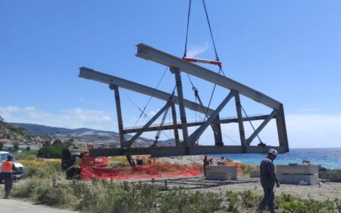 Avviato oggi il varo del nuovo ponte sul torrente Argentina