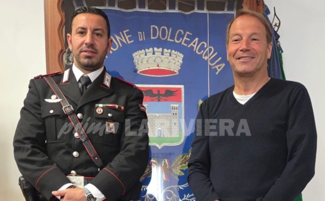 De Nunzio nuovo comandante della Stazione carabinieri di Dolceacqua