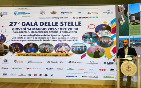 Ecco le Stelle nello Sport di tutta la Liguria premiate al 27° Galà del 14 maggio a Genova