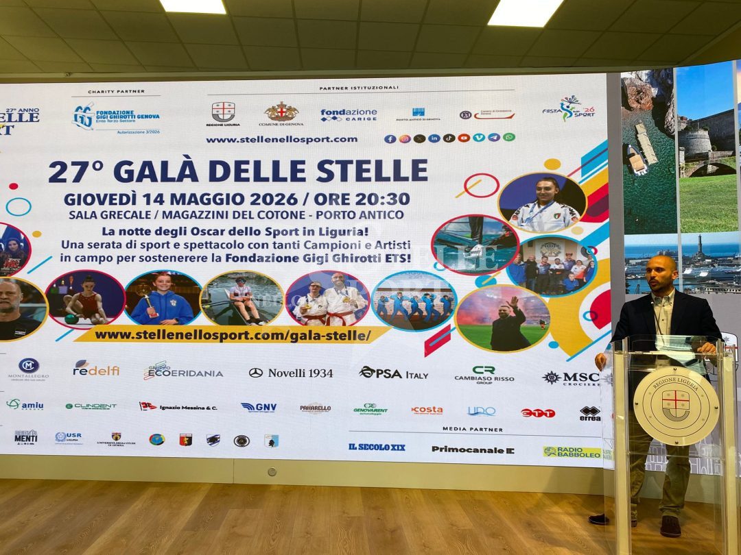 Ecco le Stelle nello Sport di tutta la Liguria premiate al 27° Galà del 14 maggio a Genova