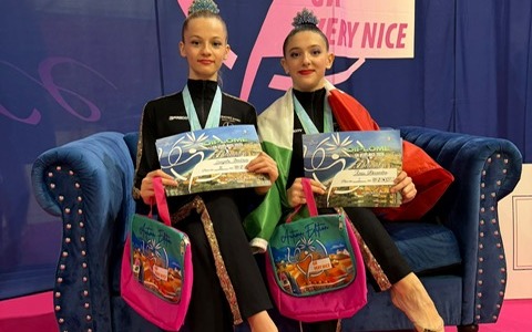 Gara internazionale a Nizza per le atlete del Cerchio d’Oro di Imperia
