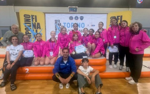 Le atlete della Ginnastica Riviera dei Fiori alle Finali Nazionli di Trampolino