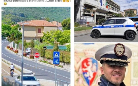 Veleni social a Diano Marina per un’auto del Comune “posteggiata” sulla pista ciclabile. Il comandante dei Vigili annuncia querele