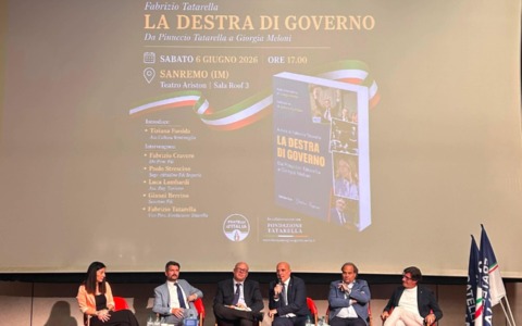 La Destra di Governo, presentato all’Ariston il libro di Fabrizio Tatarella