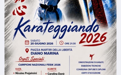 Fudoshin Karate Liguria: festa di fine anno a Diano Marina
