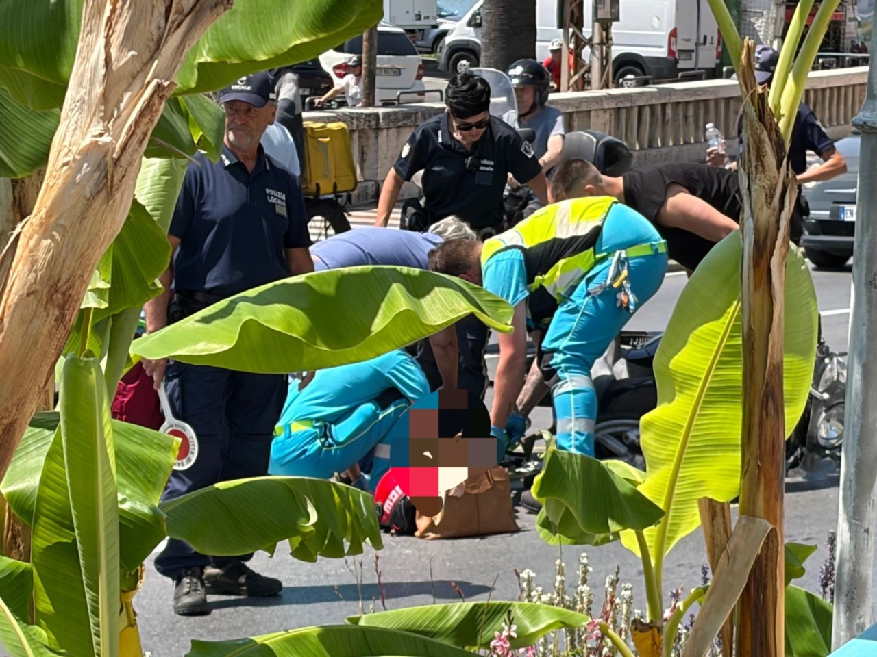 Schianto in Corso Imperatrice. Ferita una donna