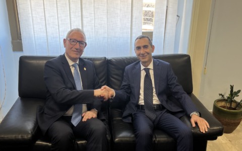 Monaco in visita alla questura di Imperia