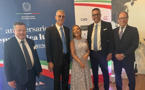 Confindustria Imperia ai festeggiamenti per l’80° Anniversario della Repubblica Italiana nel Principato di Monaco