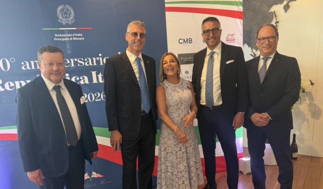 Confindustria Imperia ai festeggiamenti per l’80° Anniversario della Repubblica Italiana nel Principato di Monaco