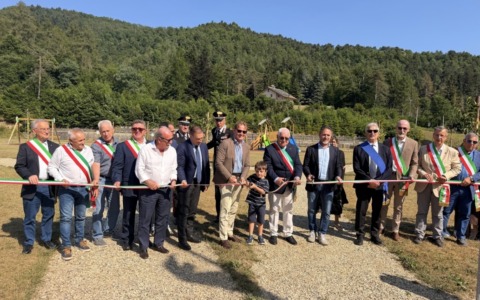 A Nava inaugurato oggi il bike park con campi da calcio, tennis e bocce. Investimento da oltre 400mila euro