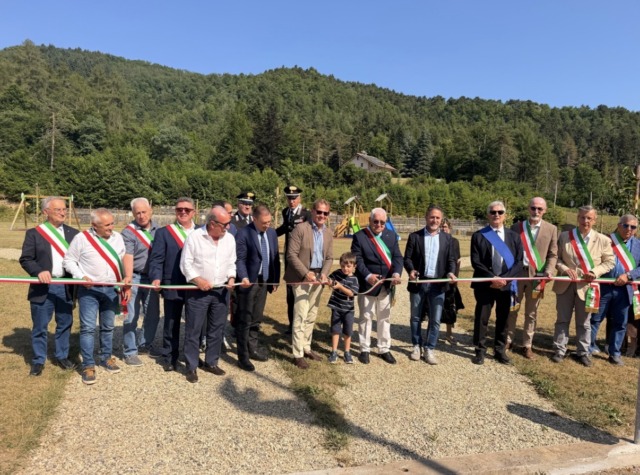 A Nava inaugurato oggi il bike park con campi da calcio, tennis e bocce. Investimento da oltre 400mila euro