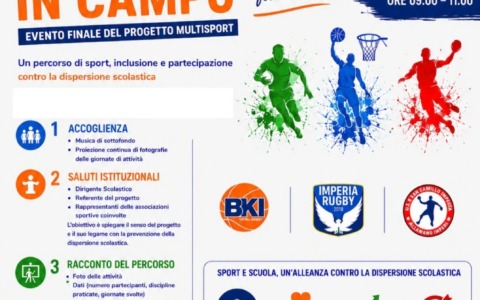 Puntata finale di “Imperia in campo” contro la dispersione scolastica