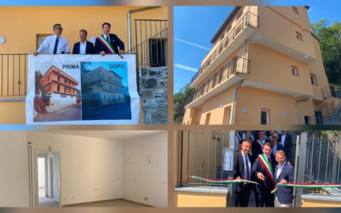 Caravonica, inaugurata la nuova palazzina di edilizia pubblica: dieci alloggi dopo cinquant’anni di attesa