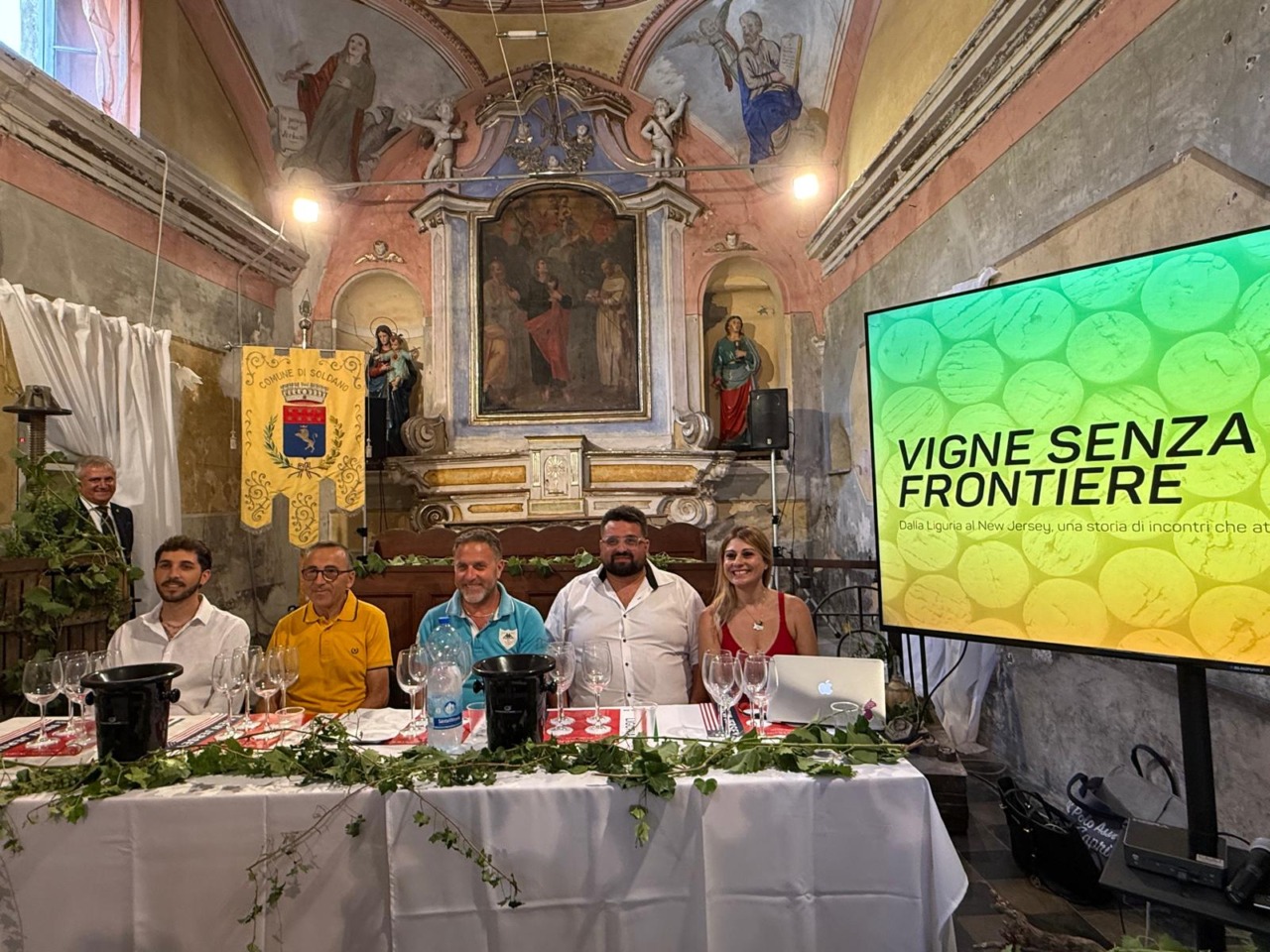 Da Soldano al New Jersey con “Vigne senza frontiere”