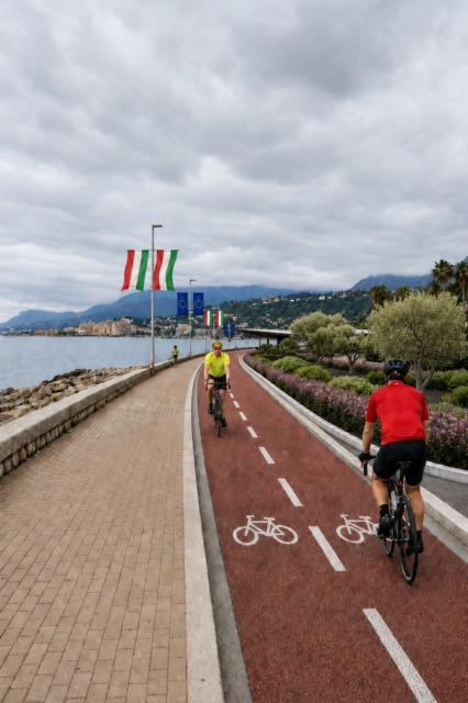 Una pista ciclabile tra Ventimiglia e Mentone, in arrivo 2 milioni di euro