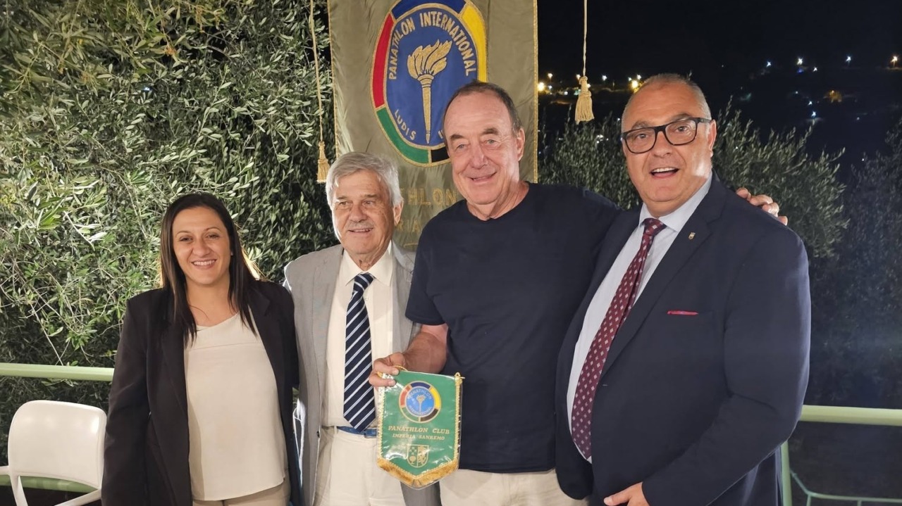 Il Panathlon Imperia Sanremo al Piatti Center di Bordighera dov’è cresciuto Jannik Sinner