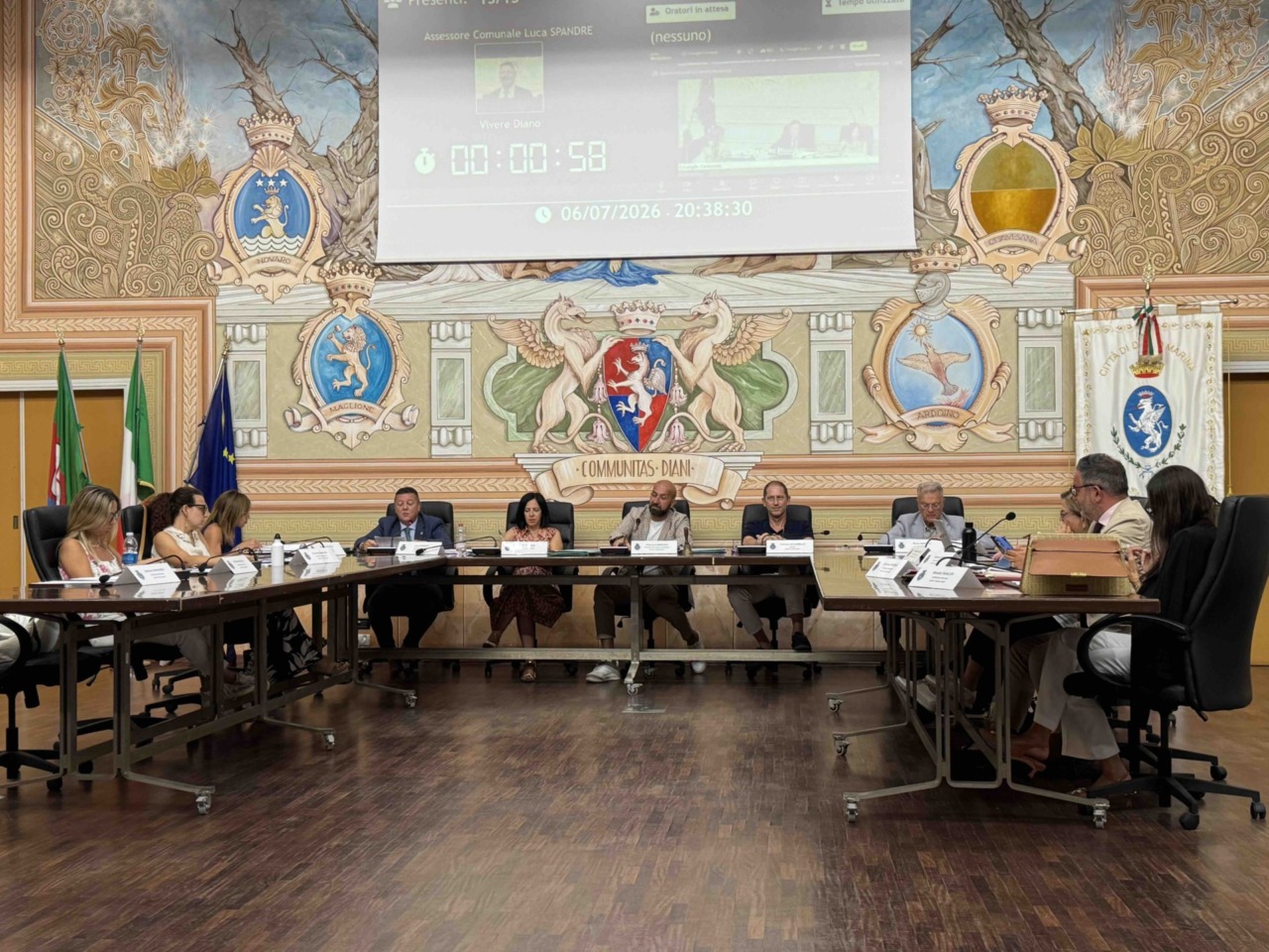 Diano Marina, nel Consiglio comunale i nodi del  bilancio, DUP e futuro dell’ex camping Angolo di Sogno