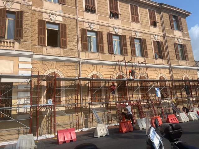 Al via i lavori di riqualificazione e miglioramento sismico del palazzo di piazza Roma