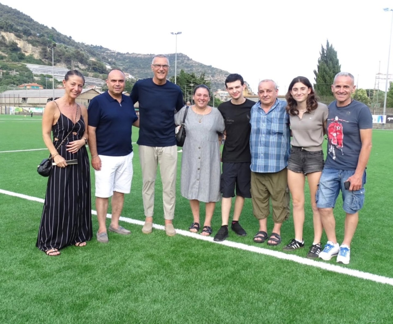 Il campione del mondo Beppe Bergomi a Ventimiglia per il Memorial Manuel Cesarini