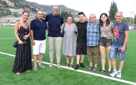 Il campione del mondo Beppe Bergomi a Ventimiglia per il Memorial Manuel Cesarini