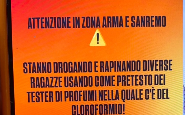 La bufala delle ragazze drogate con il cloroformio e rapinate