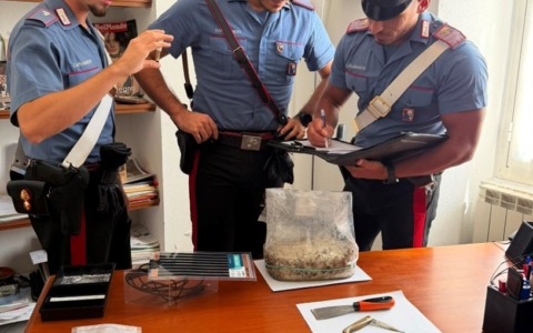 Arrestato per spaccio di droga. L’amico invece denunciato perché la coltivava