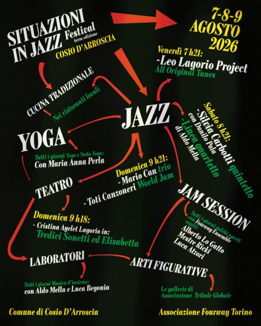 A Cosio d’Arroscia torna “Situazioni in Jazz Festival”: al via la terza edizione