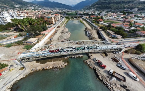 Oggi il collaudo statico e strutturale del Ponte tra Riva Ligure e Taggia