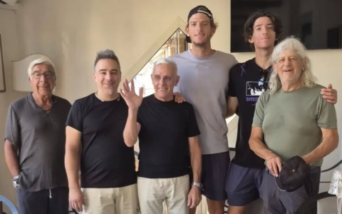 Vacanze bordigotte (con famiglia) per il talento greco Stefanos Sakellaridis