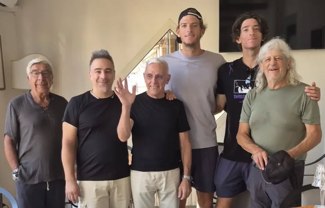 Vacanze bordigotte (con famiglia) per il talento greco Stefanos Sakellaridis