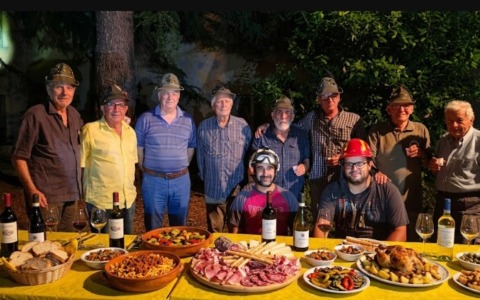 Cena conviviale di A.N.A. Gruppo Monte Toraggio e Protezione Civile di Pigna