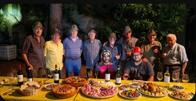 Cena conviviale di A.N.A. Gruppo Monte Toraggio e Protezione Civile di Pigna