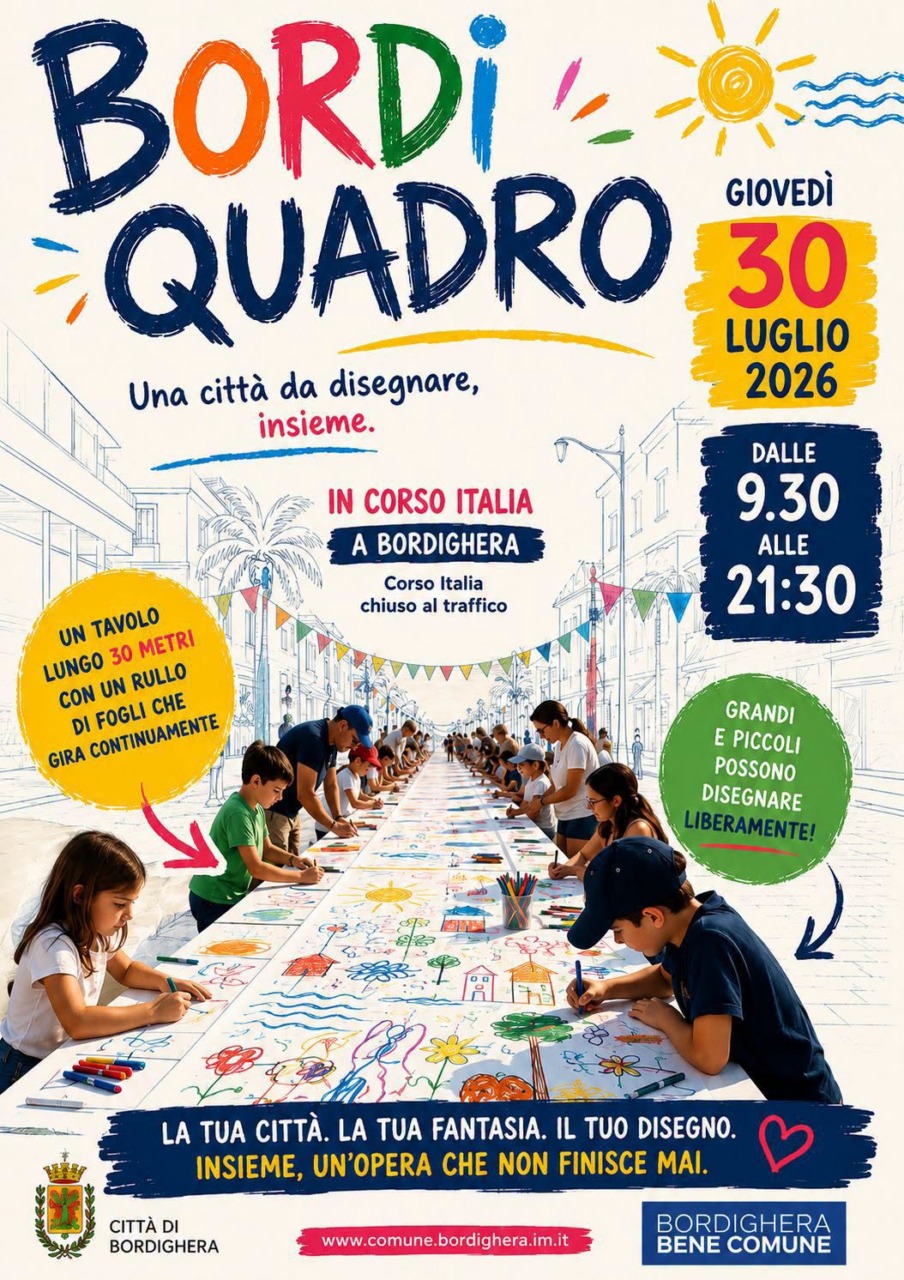 Corso Italia diventa una grande tela con BordiQuadro