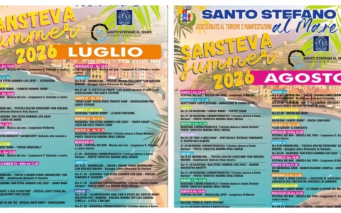 Oltre 60 eventi per l’estate di Santo Stefano al Mare