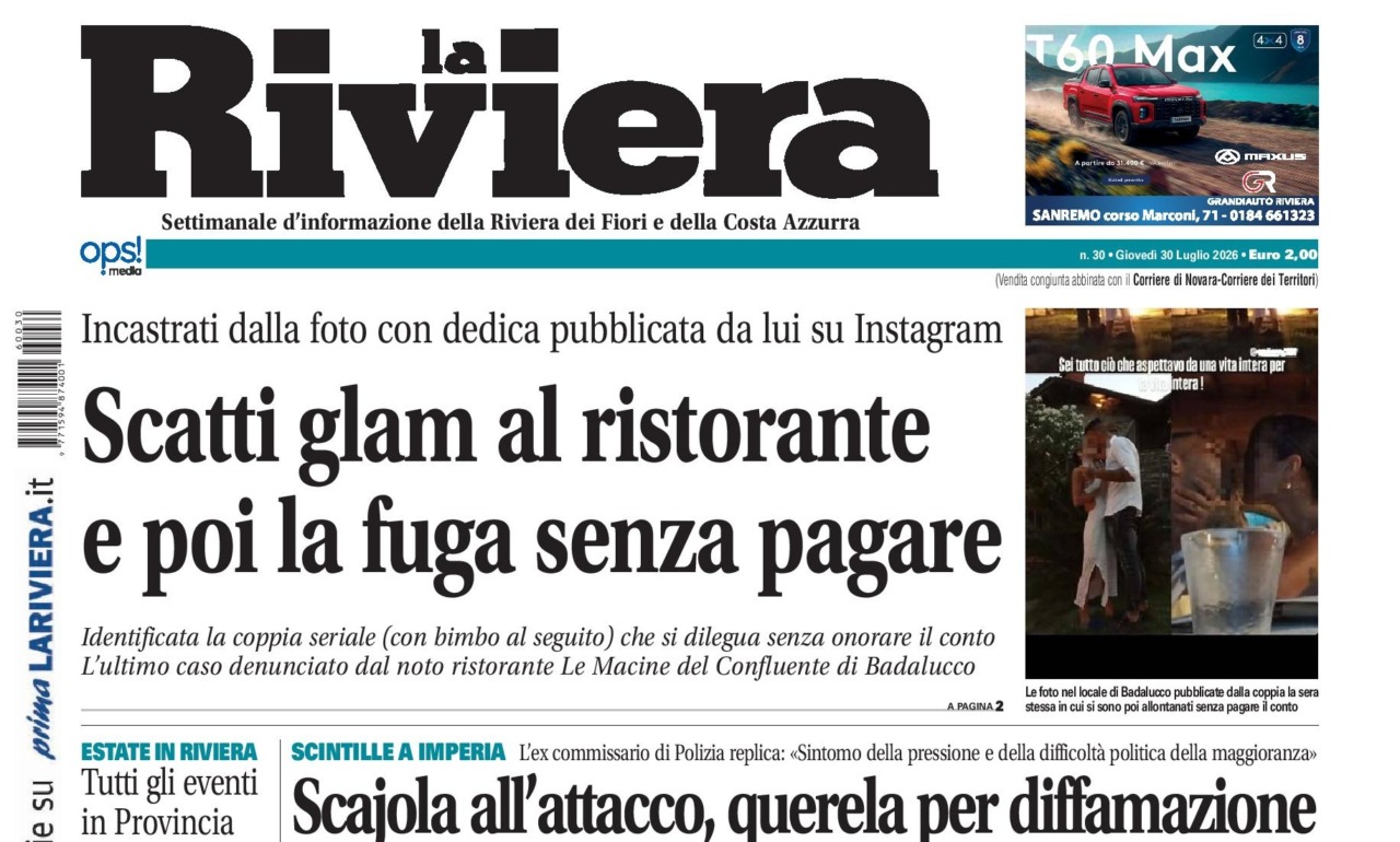 Postano selfie al ristorante poi scappano senza pagare. Identificata la coppia