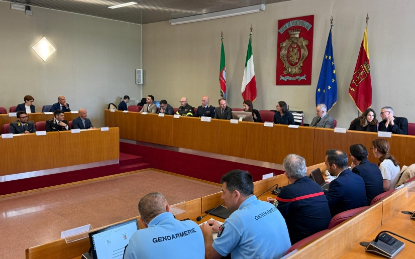 Alleanza tra la Prefettura di Imperia e  quella francese delle Alpi Marittime