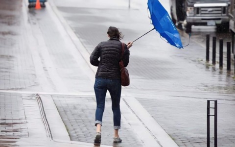 Forti raffiche di vento e temporali attesi nel pomeriggio