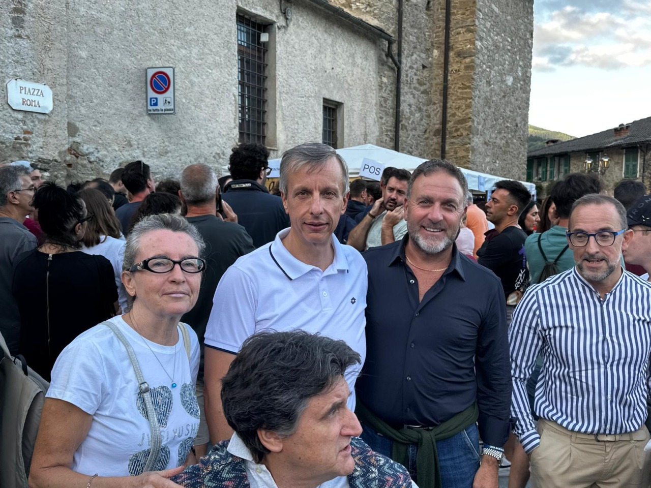 Alessandro Piana alla Festa della Cucina Bianca a Mendatica